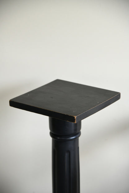 Black Torchere Plant Stand