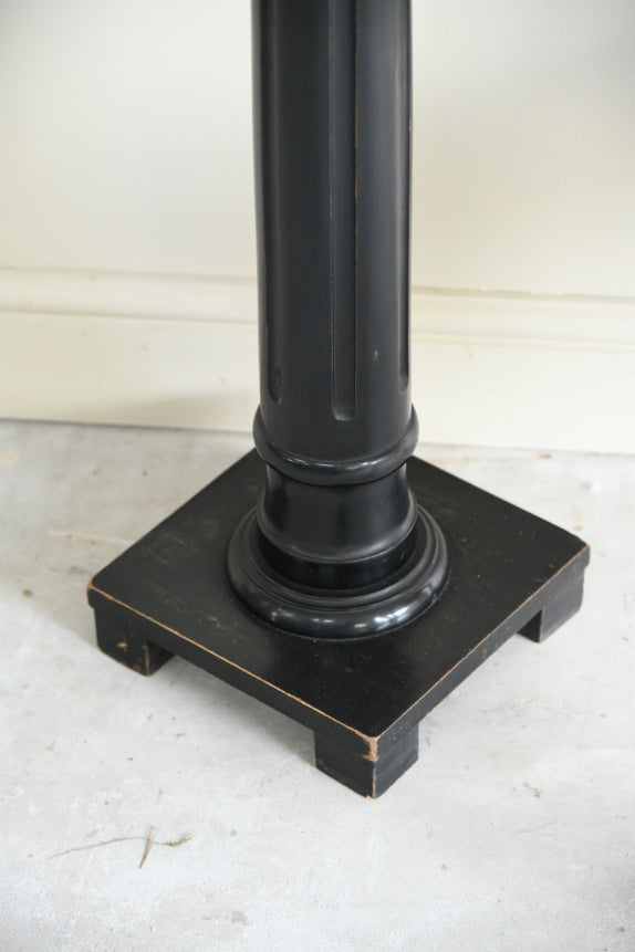 Black Torchere Plant Stand