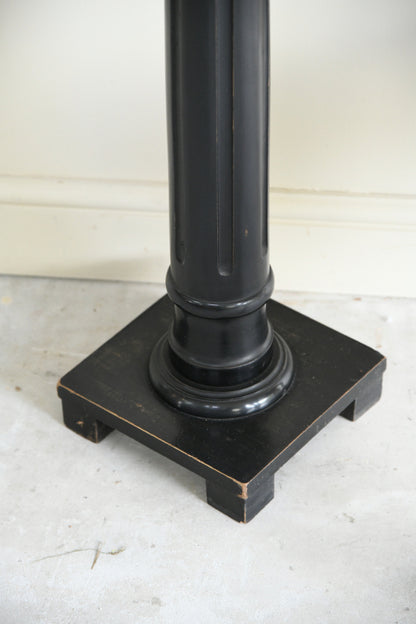 Black Torchere Plant Stand