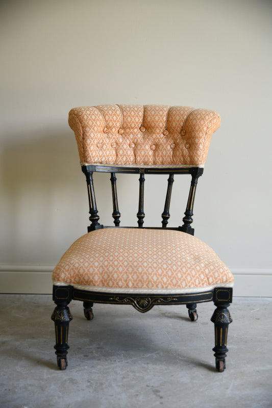 Small Victorian Occasional Chair