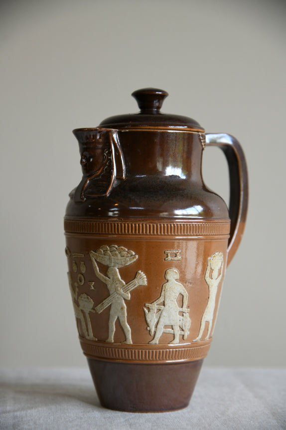 Royal Doulton Lambeth Egyptian Revival Jug