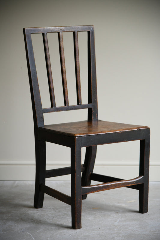 Antique Elm & Beech Country Dining Chair