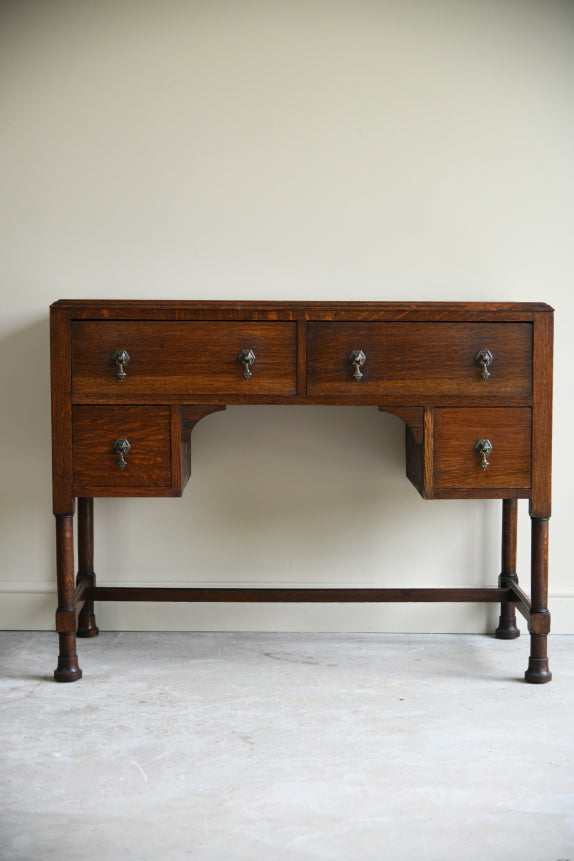Vintage Oak Dressing Table