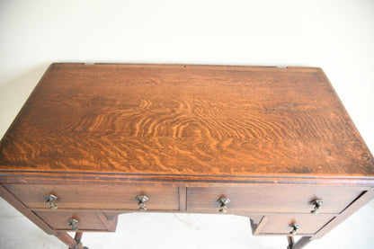 Vintage Oak Dressing Table