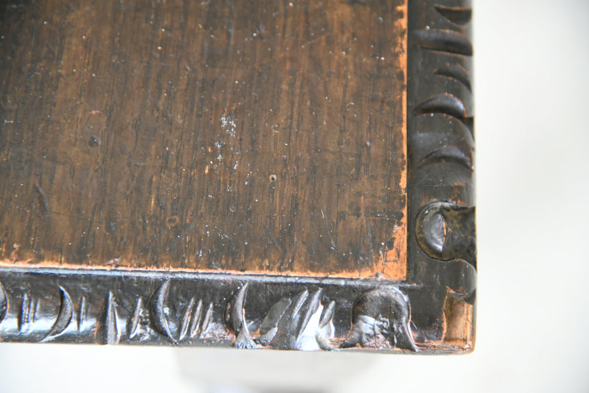 Victorian Oak Bench Window Seat