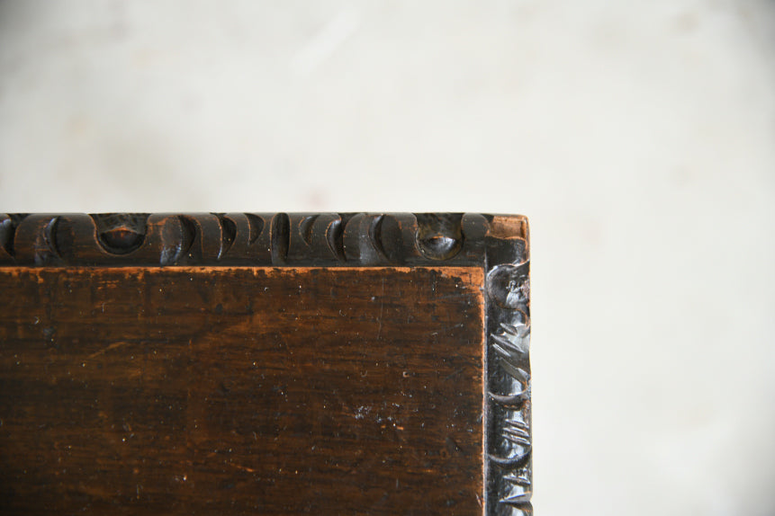 Victorian Oak Bench Window Seat