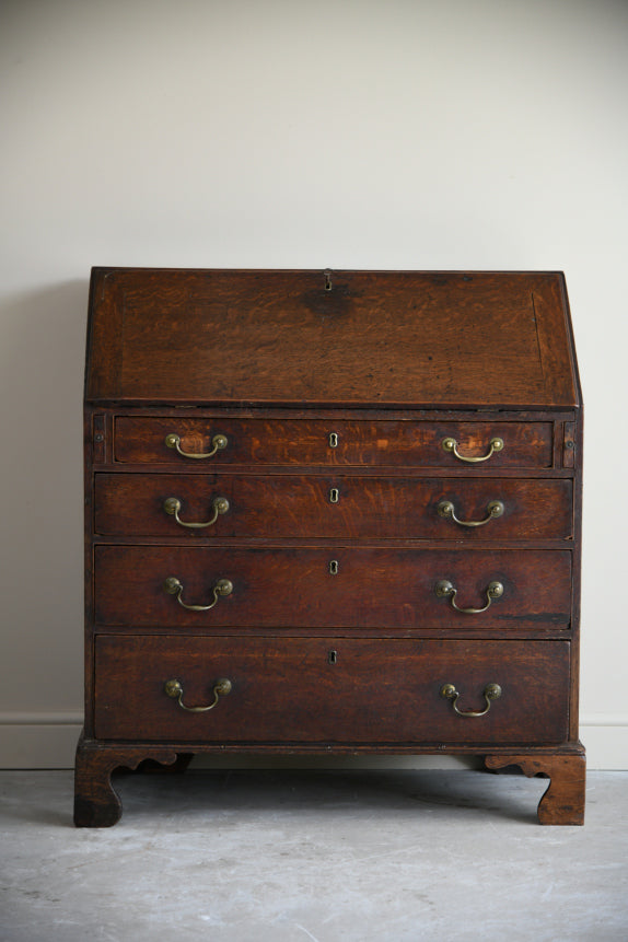 Antique Georgian Oak Bureau