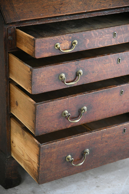 Antique Georgian Oak Bureau