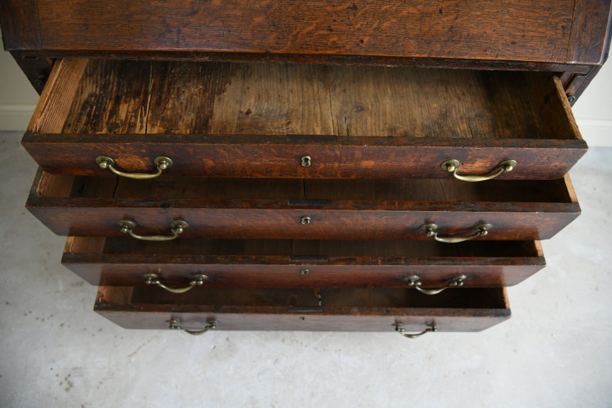 Antique Georgian Oak Bureau