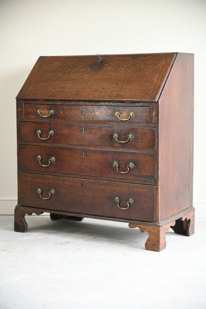 Antique Georgian Oak Bureau