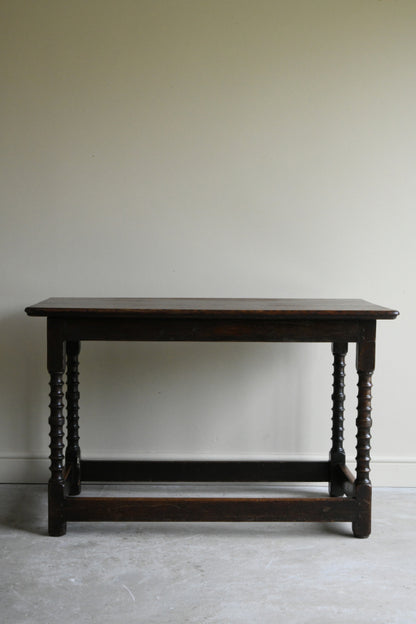 Antique Oak Side Table