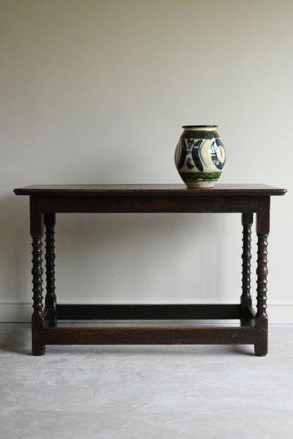 Antique Oak Side Table