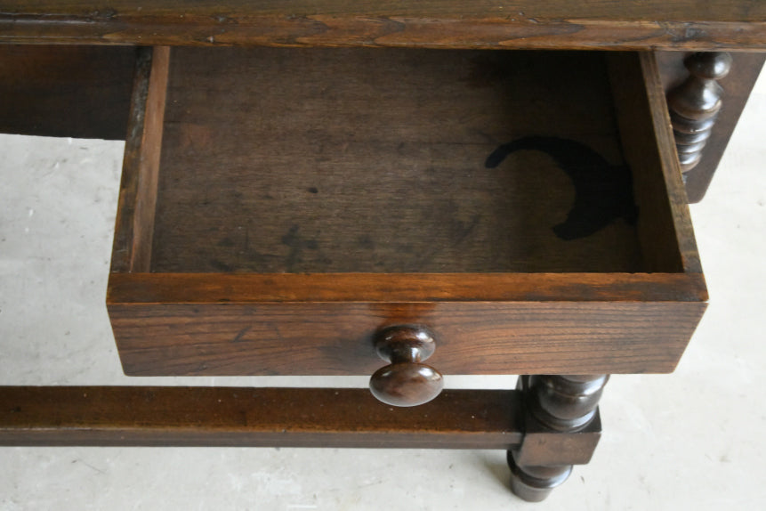 Antique Oak Side Table