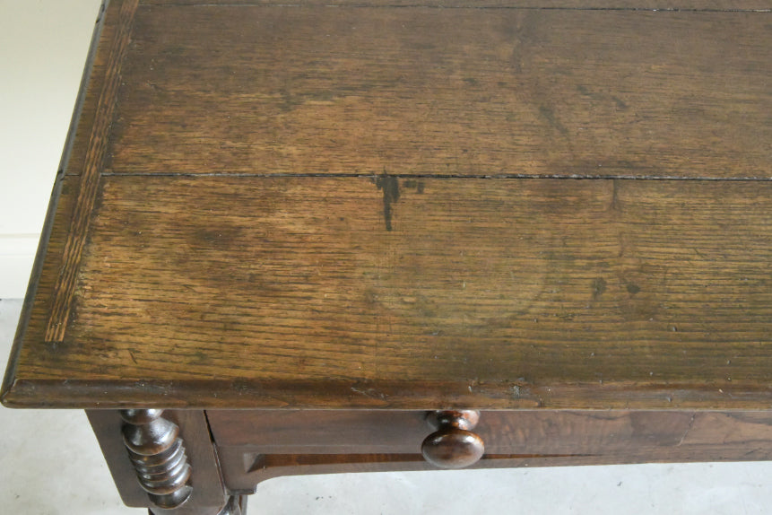 Antique Oak Side Table