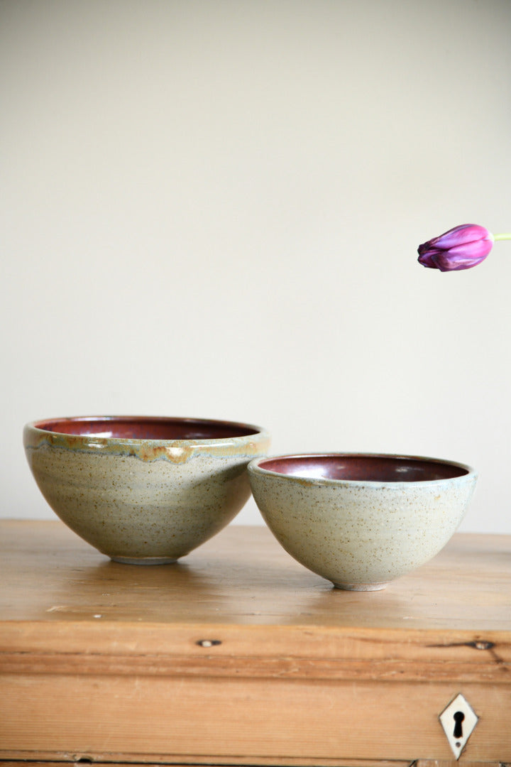 Pair Studio Pottery Bowls