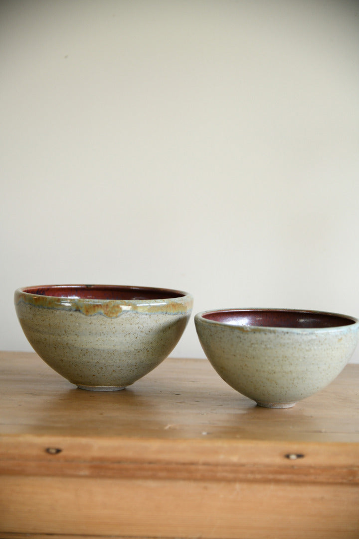 Pair Studio Pottery Bowls