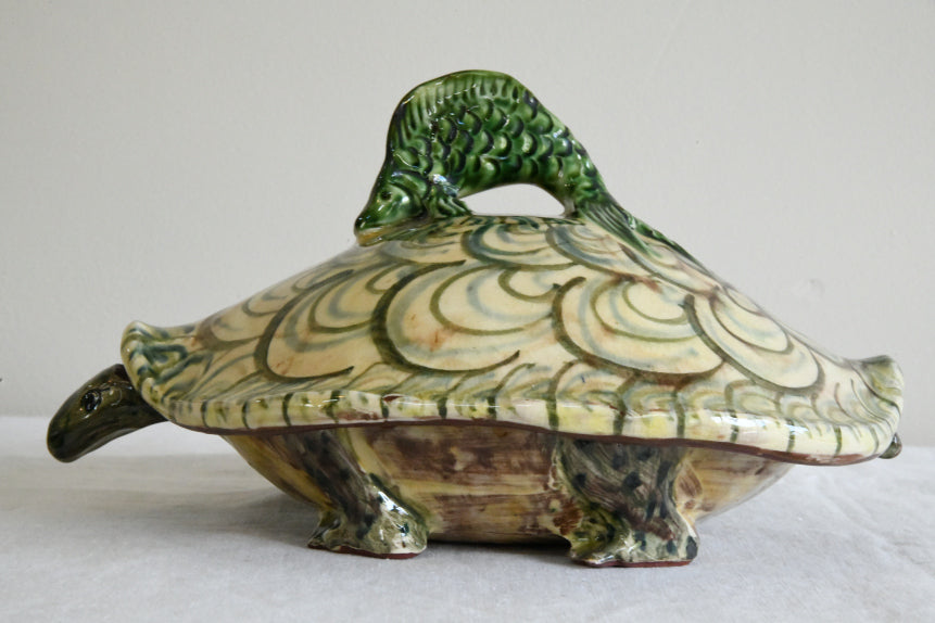 Ceramic Turtle Serving Dish