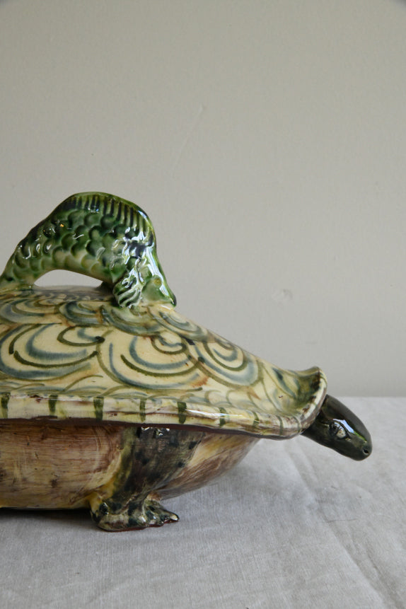 Ceramic Turtle Serving Dish