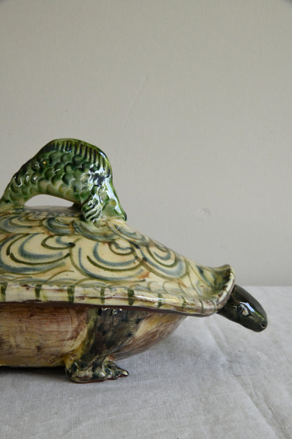 Ceramic Turtle Serving Dish