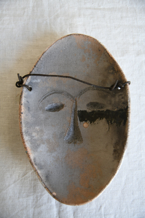 Ceramic Wall Hanging Face Mask