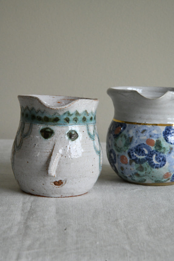 Small Studio Pottery Jugs