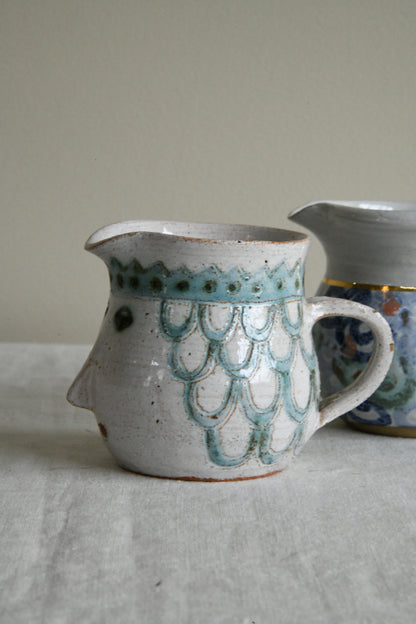 Small Studio Pottery Jugs