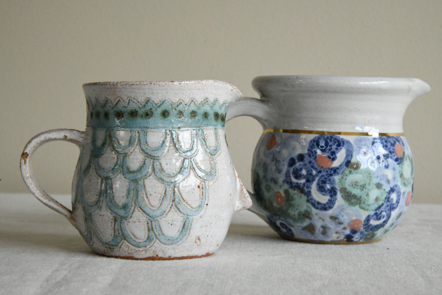 Small Studio Pottery Jugs