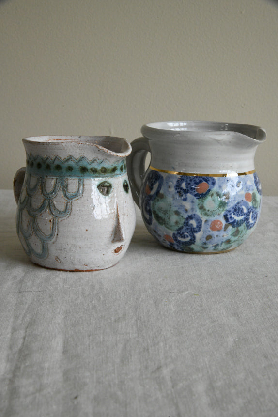 Small Studio Pottery Jugs