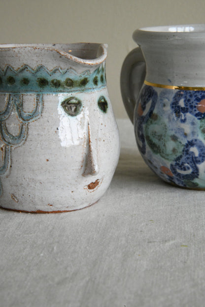 Small Studio Pottery Jugs