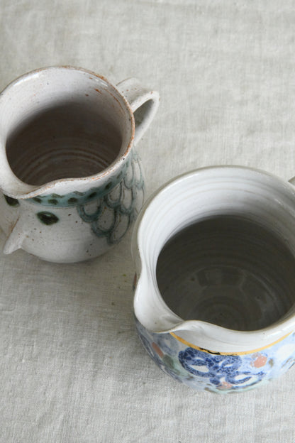 Small Studio Pottery Jugs