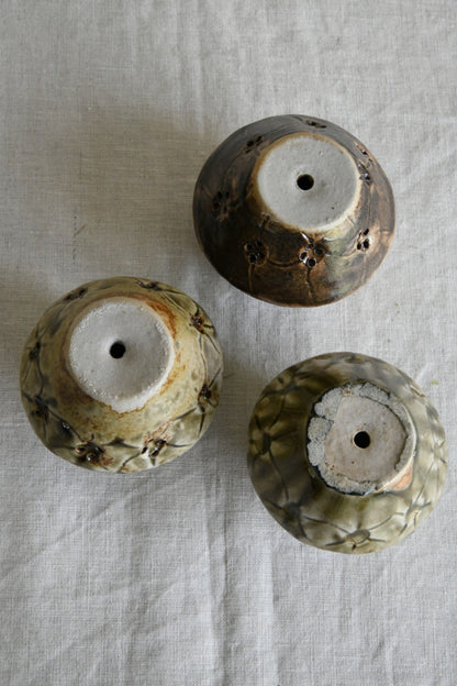 3 Studio Pottery Pots