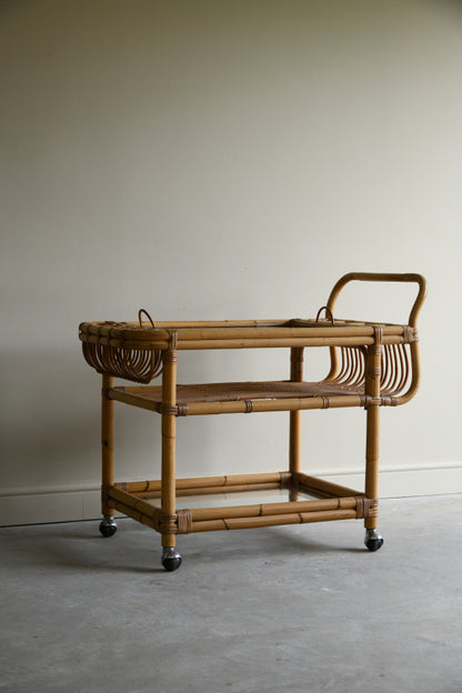 Bamboo Cocktail Trolley