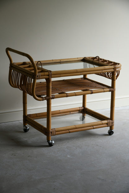 Bamboo Cocktail Trolley