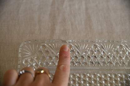 Vintage Glass Tray