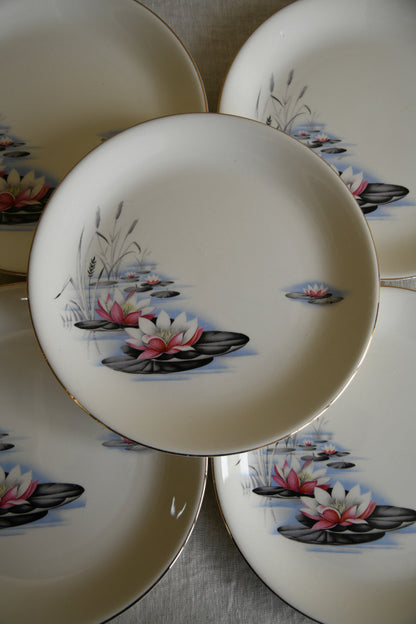 Alfred Meakin Water Lily Plates