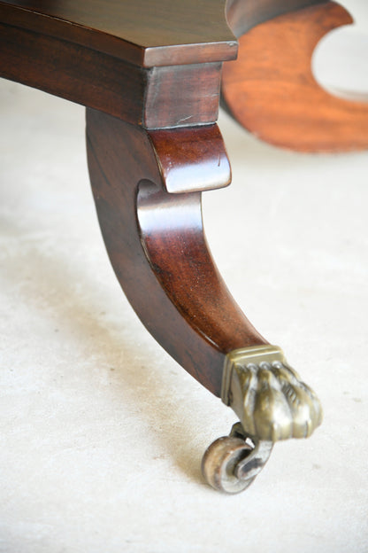 Antique Mahogany Tilt Top Dining Table