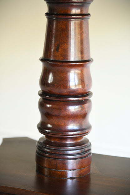 Antique Mahogany Tilt Top Dining Table