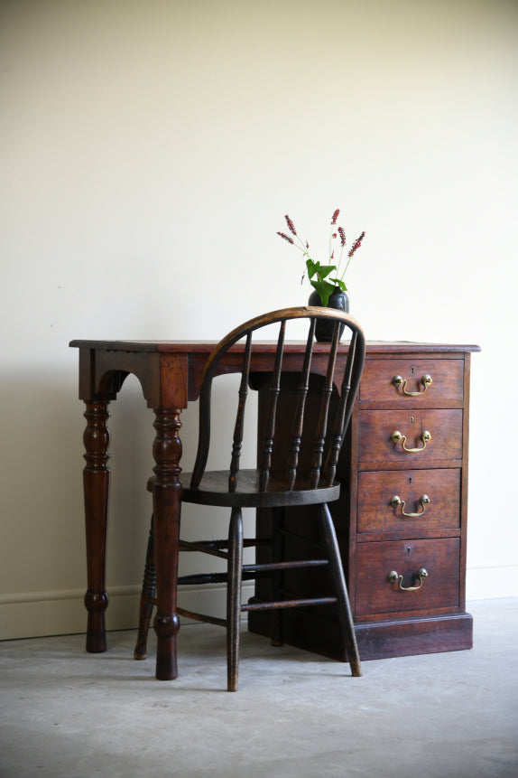 Antique Jas Shoolbred Mahogany Desk