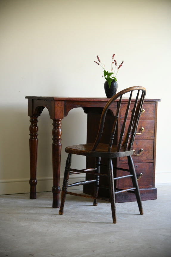 Antique Jas Shoolbred Mahogany Desk