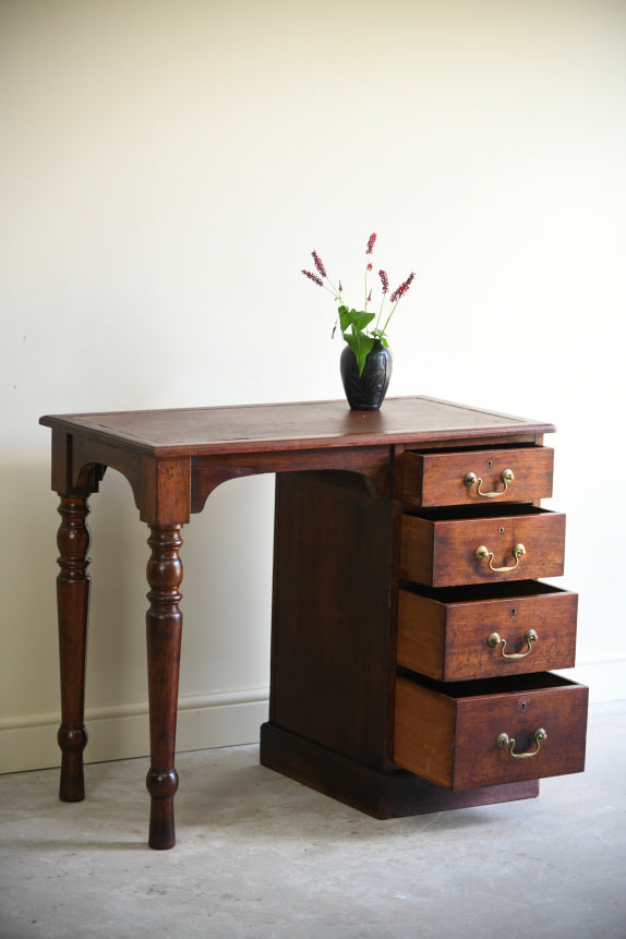 Antique Jas Shoolbred Mahogany Desk