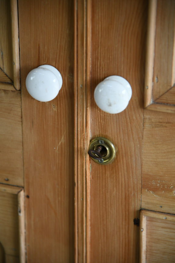 Antique Continental Pine Wardrobe