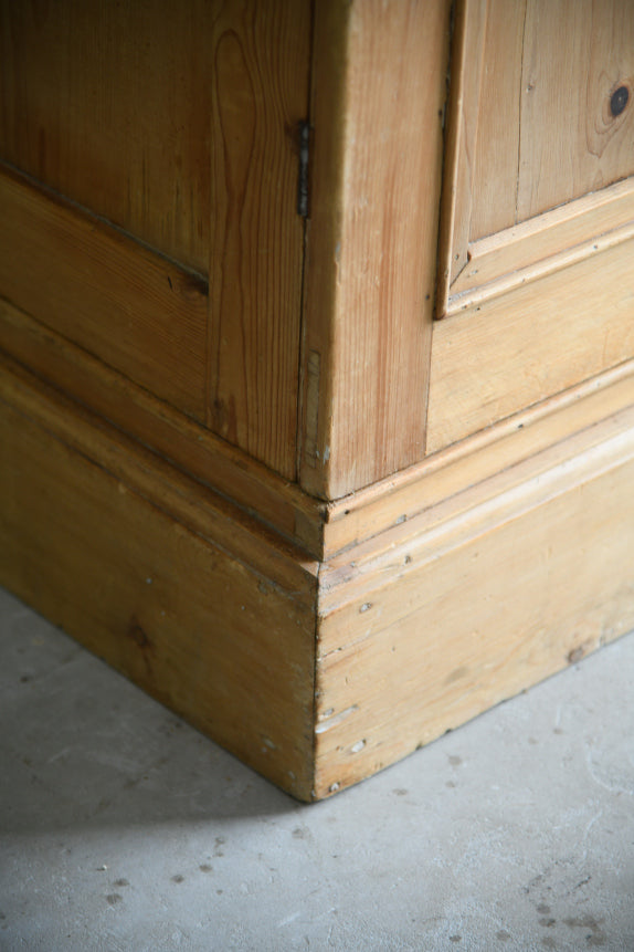 Antique Continental Pine Wardrobe