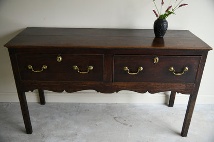 Antique 19th Century Oak Dresser Base