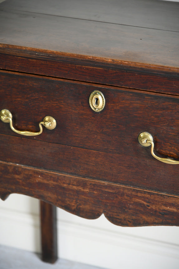 Antique 19th Century Oak Dresser Base