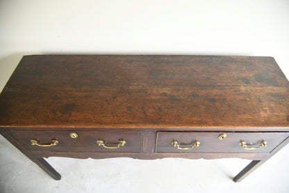 Antique 19th Century Oak Dresser Base