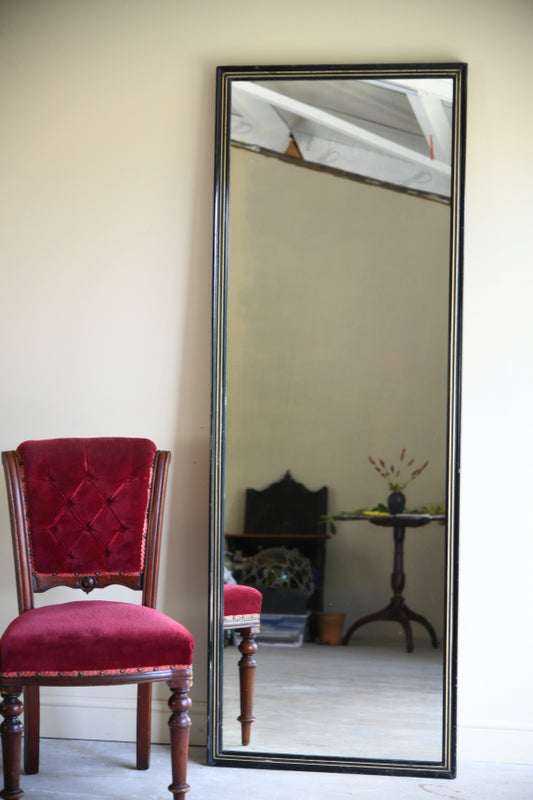 Large Vintage Full Length Rectangular Shop Mirror