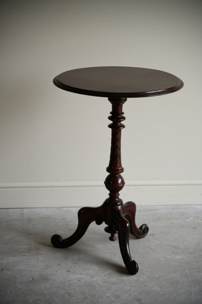 Antqiue Mahogany Occasional Tripod Table