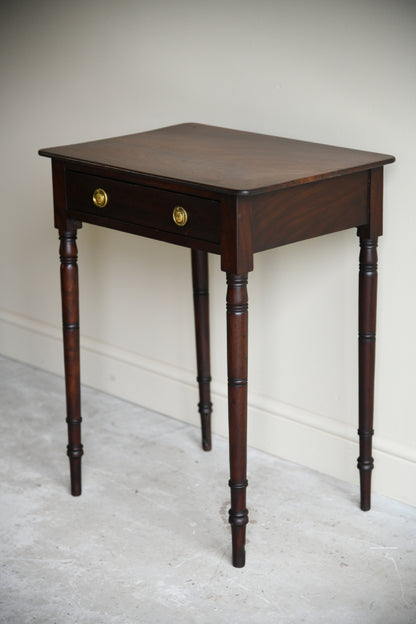 Antique Mahogany Side Table