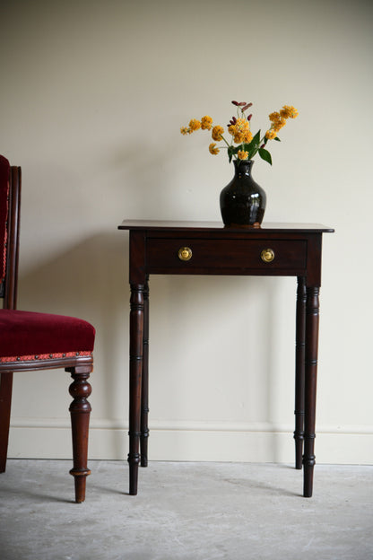 Antique Mahogany Side Table