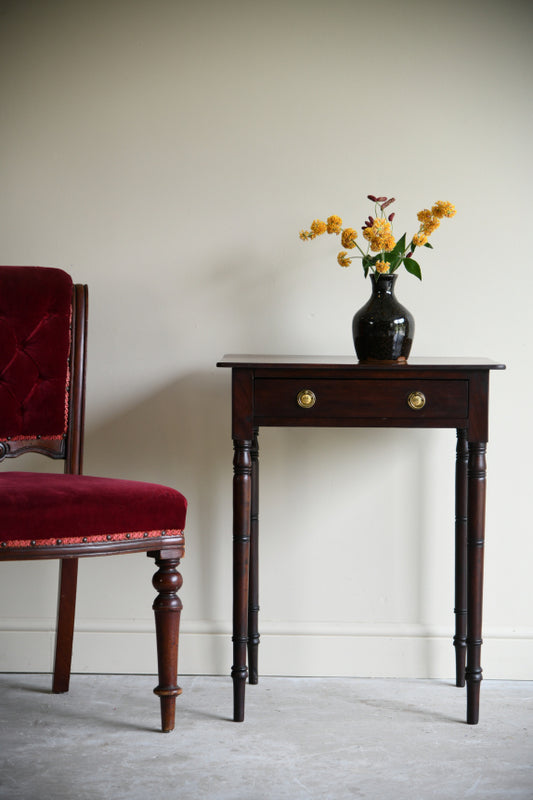 Antique Mahogany Side Table